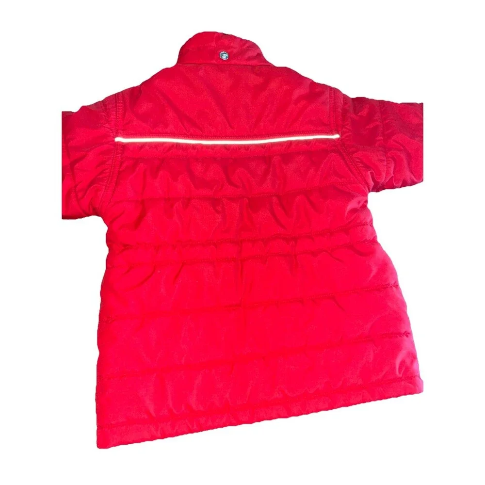Hanna Anderson Unisex Toddler/ Kids Coat Size 90 3t Red